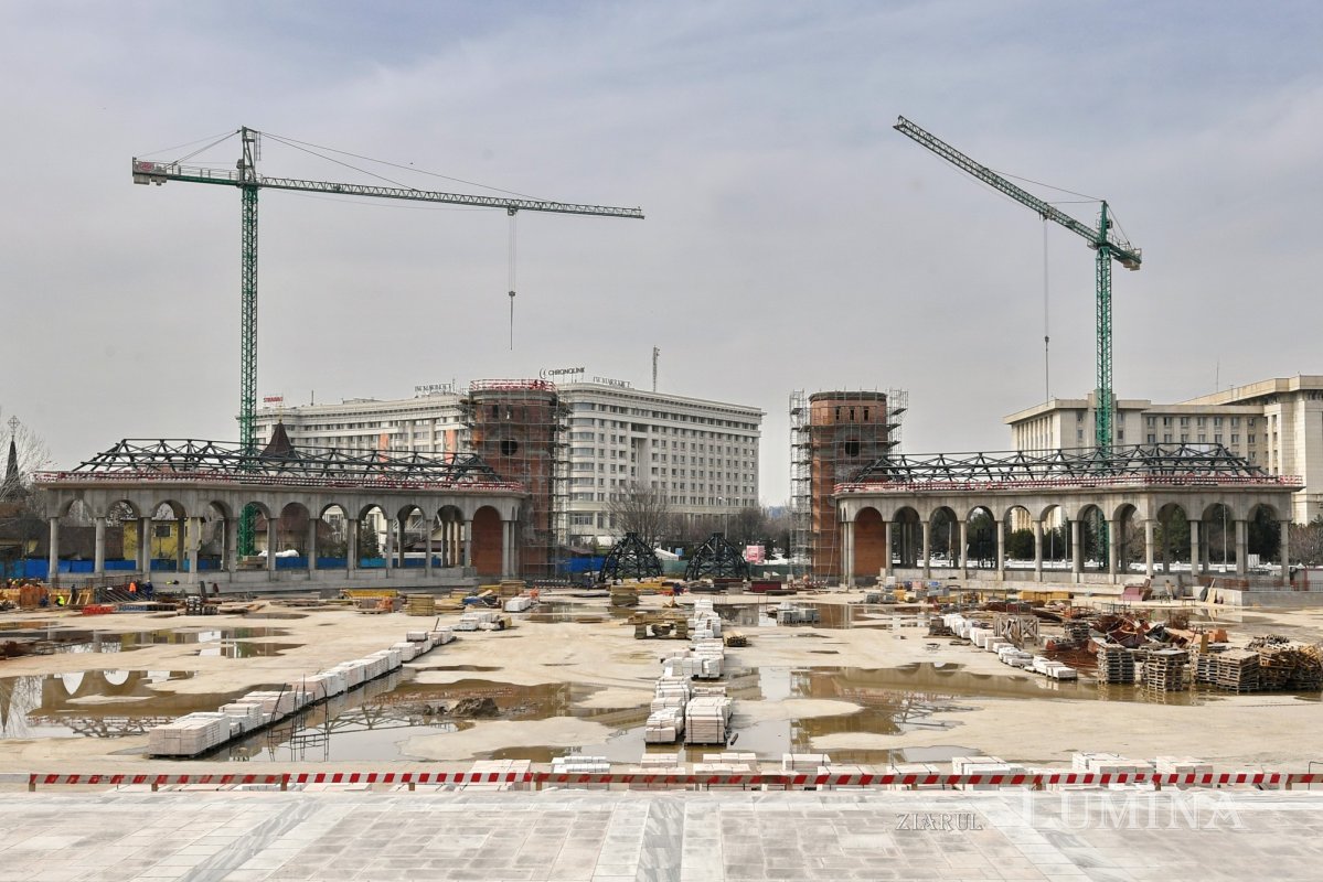 Stadiul lucrărilor de la Catedrala Națională la începutul sezonului cald 326002