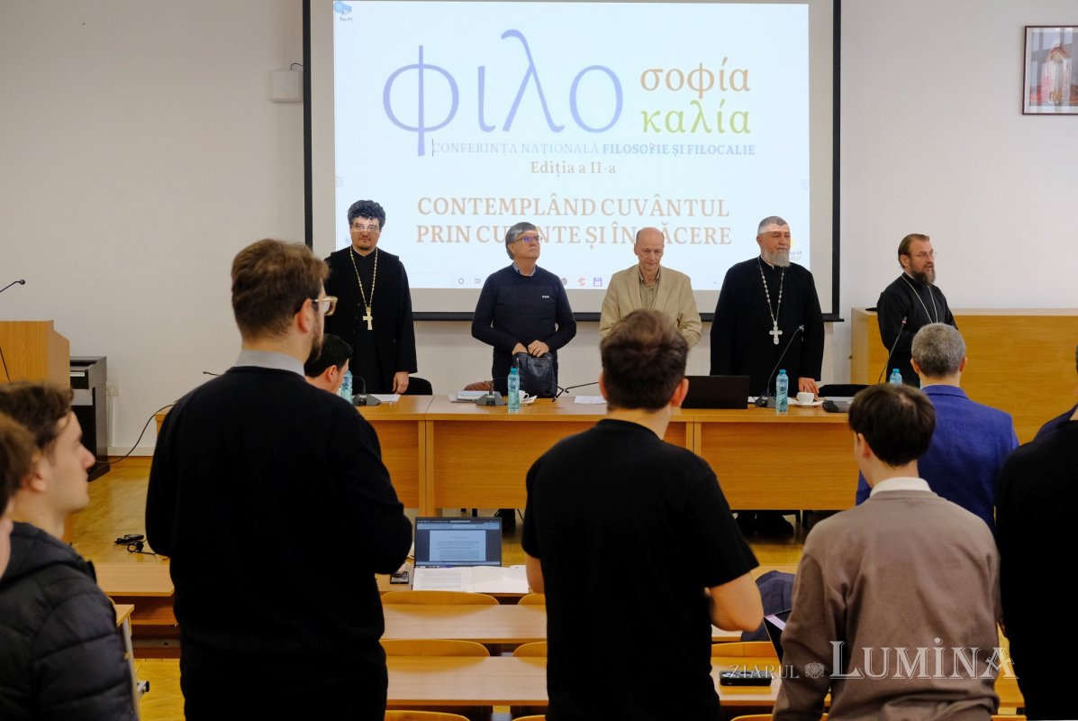 Conferința națională „Filosofie și Filocalie” la București 327050