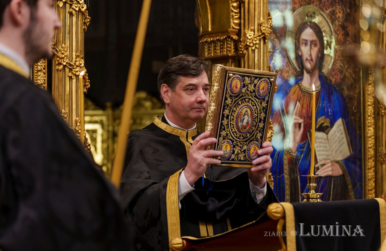 Prima Denie din Săptămâna Mare la Catedrala Patriarhală din București  328611