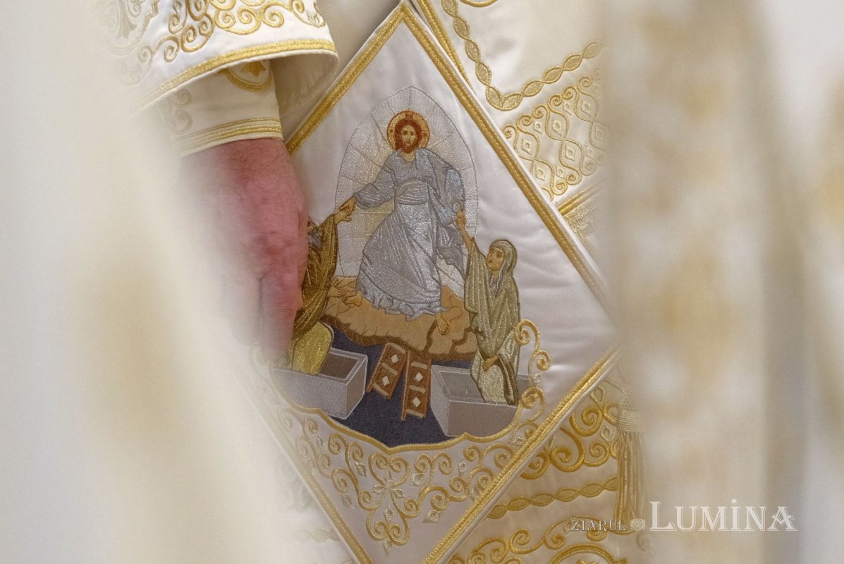 Vecernia specială din prima zi de Paști la Catedrala Patriarhală 329354