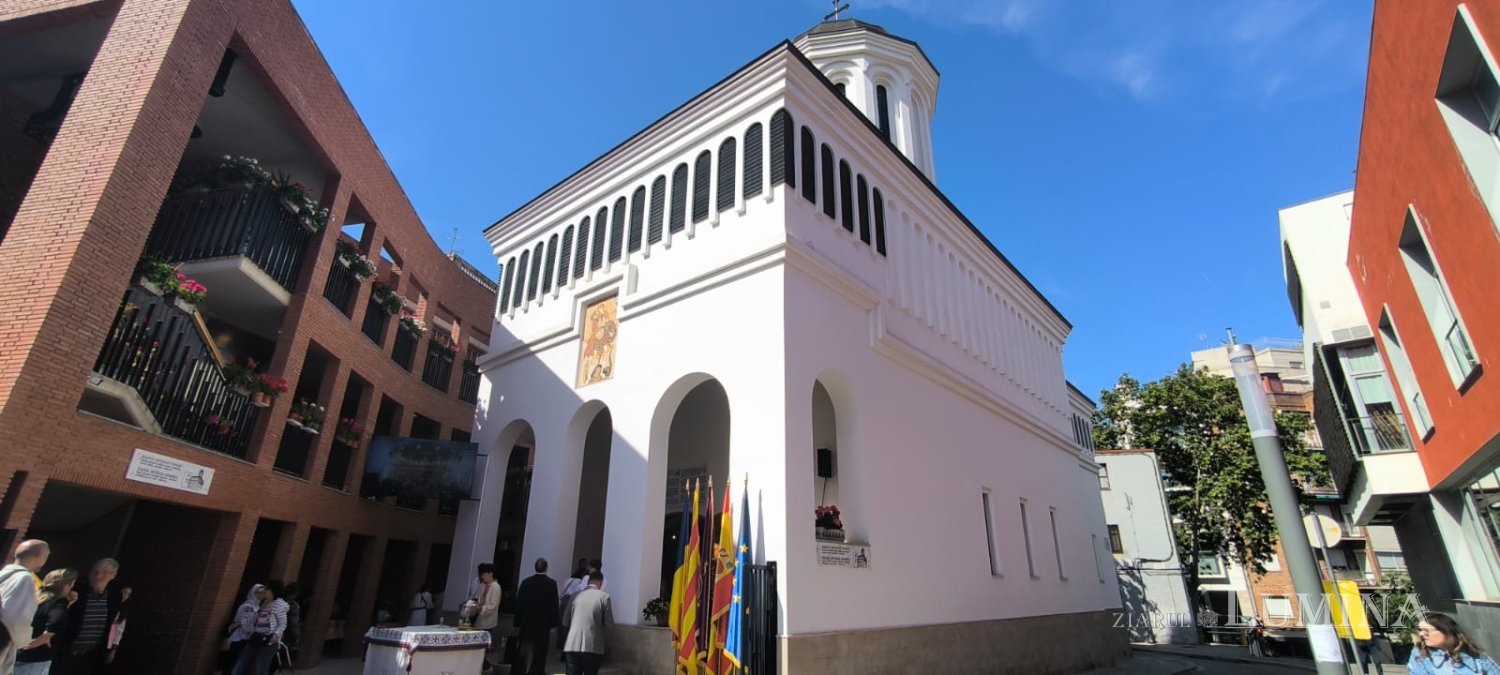 Mare bucurie şi binecuvântare pentru românii ortodocşi din Barcelona 330294