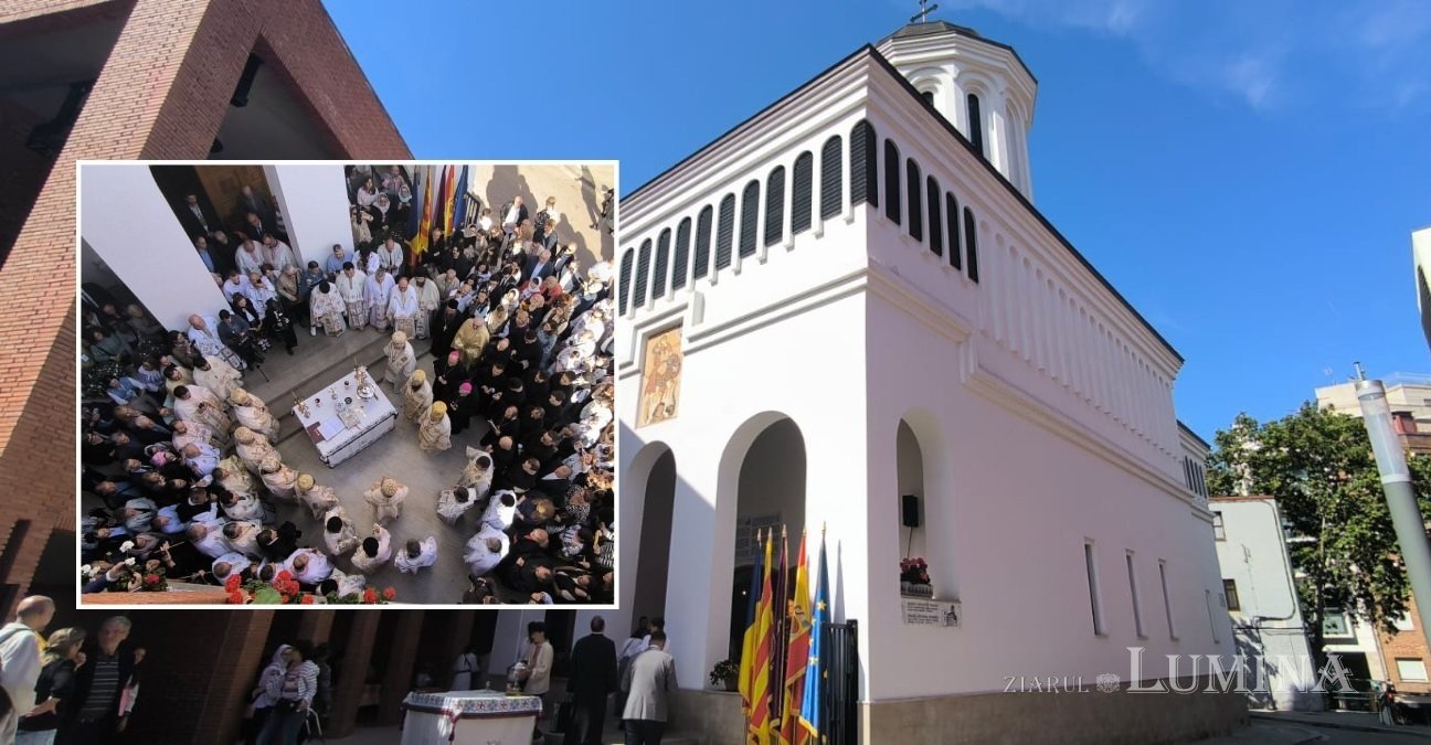 Mare bucurie şi binecuvântare pentru românii ortodocşi din Barcelona 330346