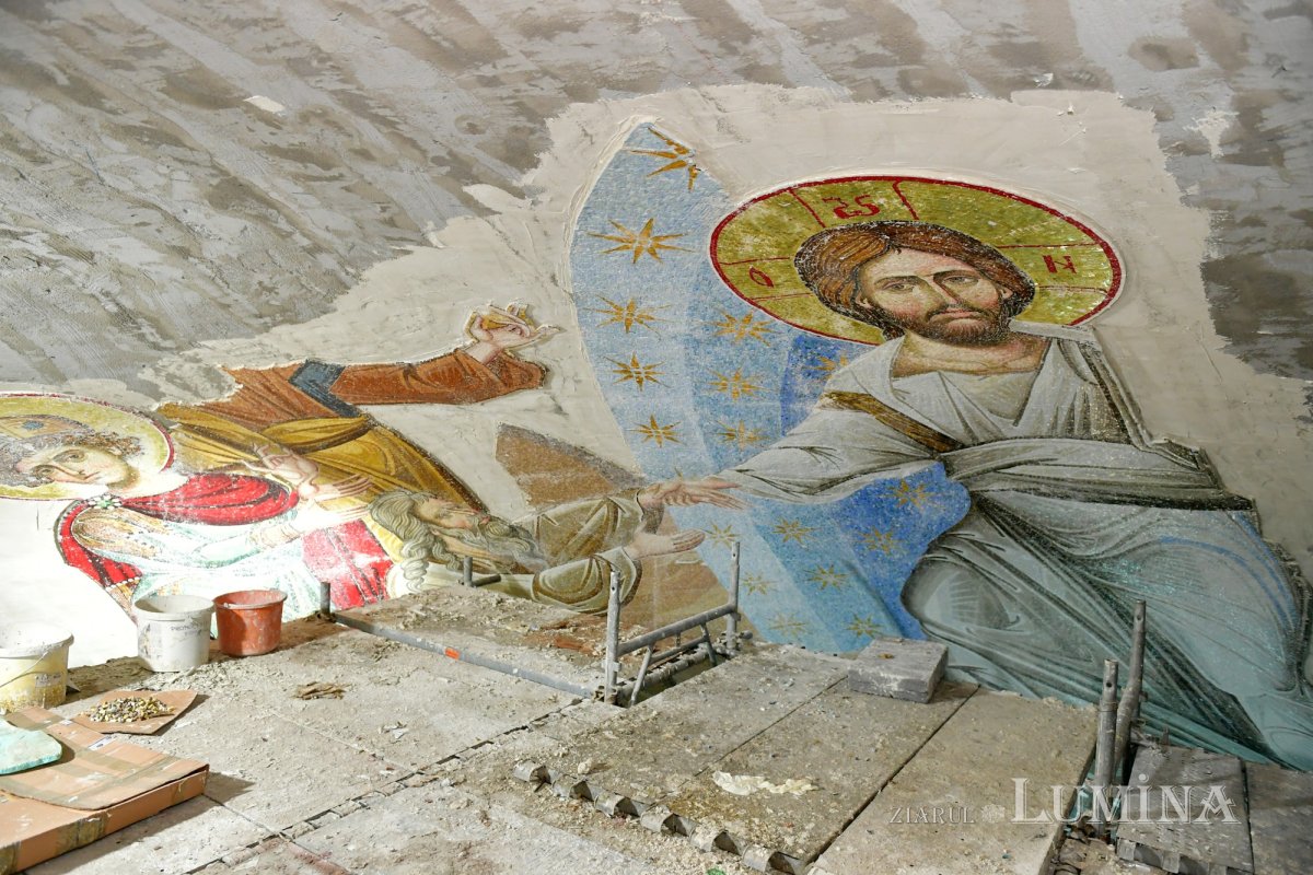 Șantierul Catedralei Naționale în perioada primăverii 331328