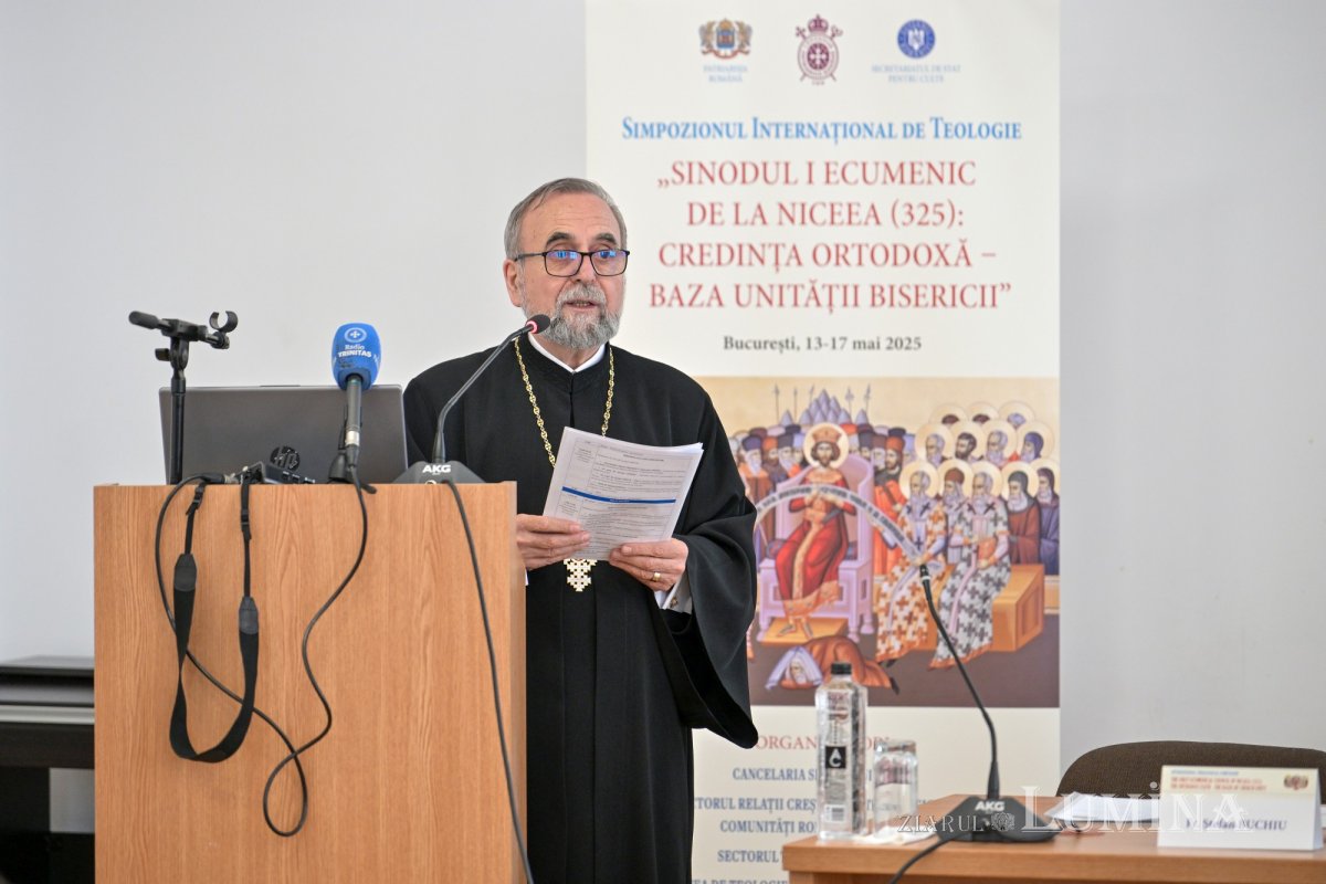 Discuțiile despre Sinodul I Ecumenic au continuat în Capitală 331833