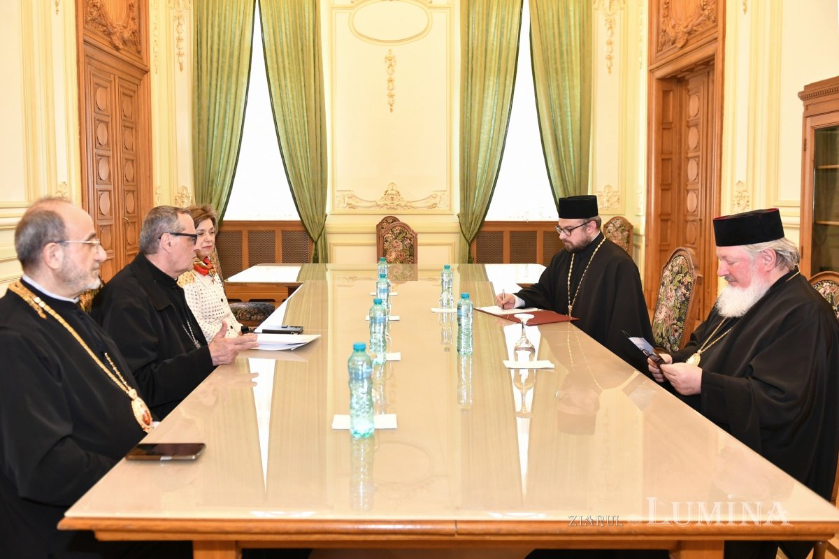 Oaspeți din Statele Unite ale Americii în vizită la Patriarhia Română 331969