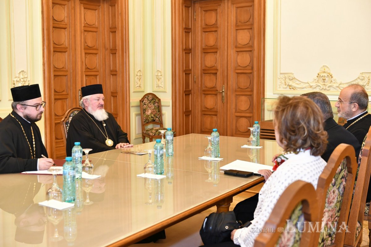 Oaspeți din Statele Unite ale Americii în vizită la Patriarhia Română 331975