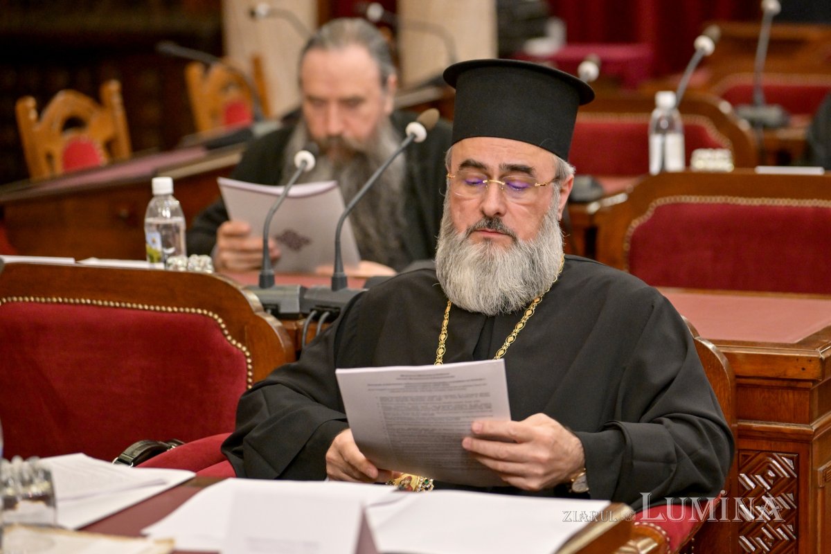 Ședință de lucru a Sinodului Mitropoliei Munteniei și Dobrogei 332101