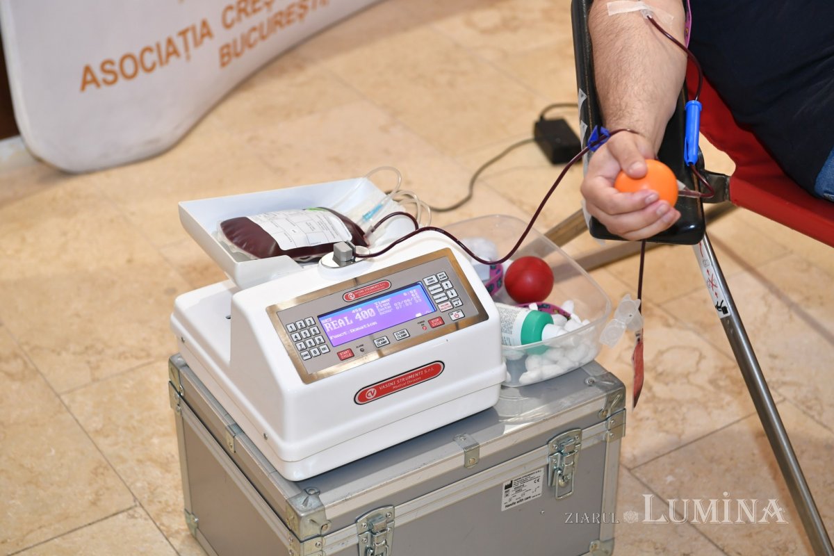 Campanie de donare de sânge la Căminul de bătrâni Luxab 333451