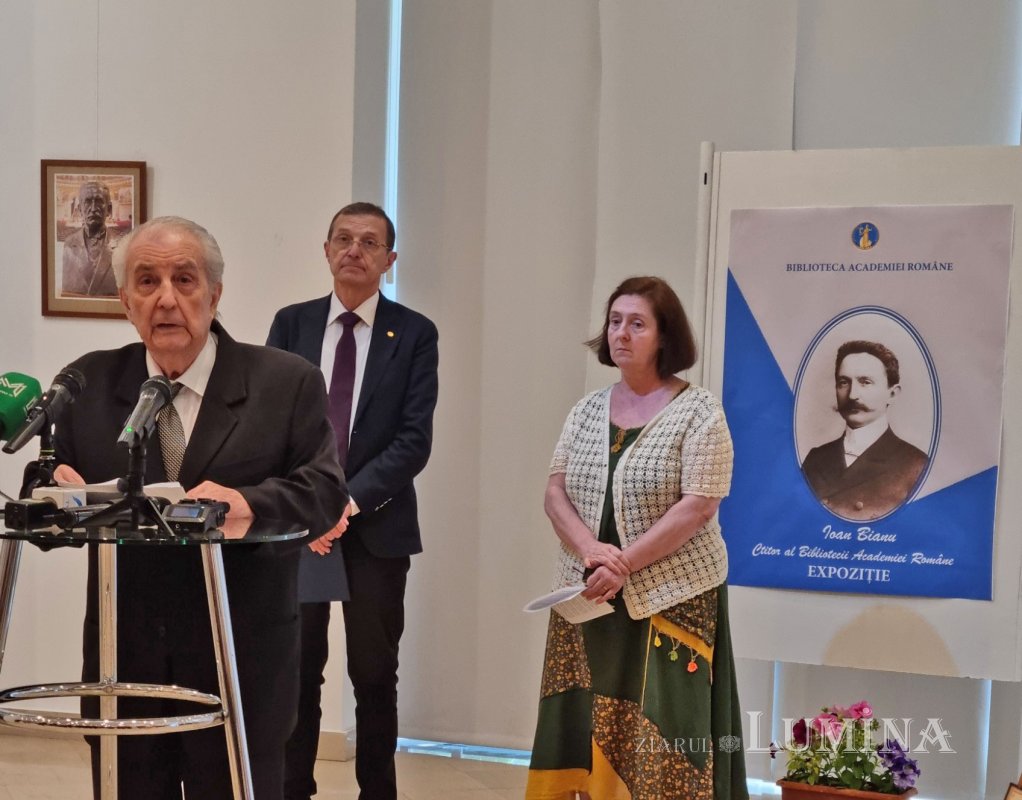 Acad. Ioan Bianu comemorat la 90 de ani de la trecerea în veșnicie  333552