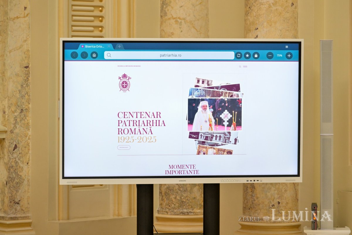 Noua versiune a paginii web a Patriarhiei Române 334149