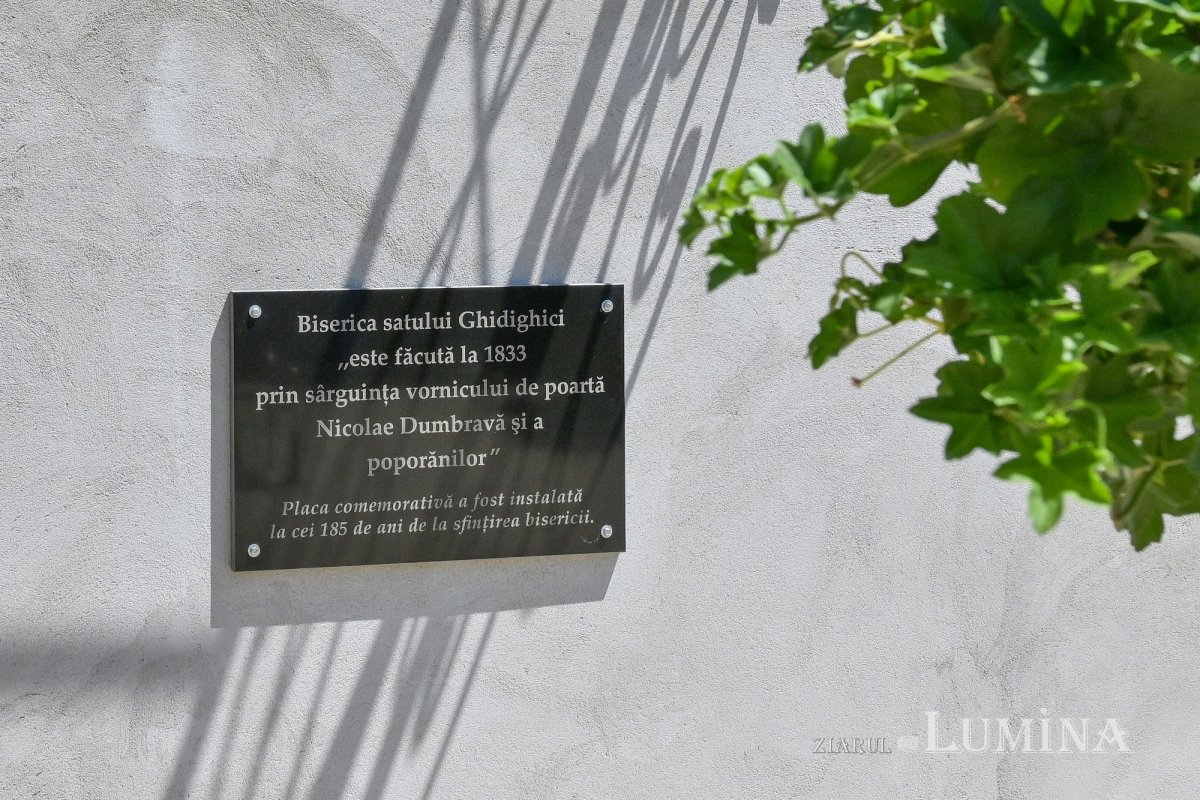 Biserica din Ghidighici, un simbol al credinței și solidarității 334537