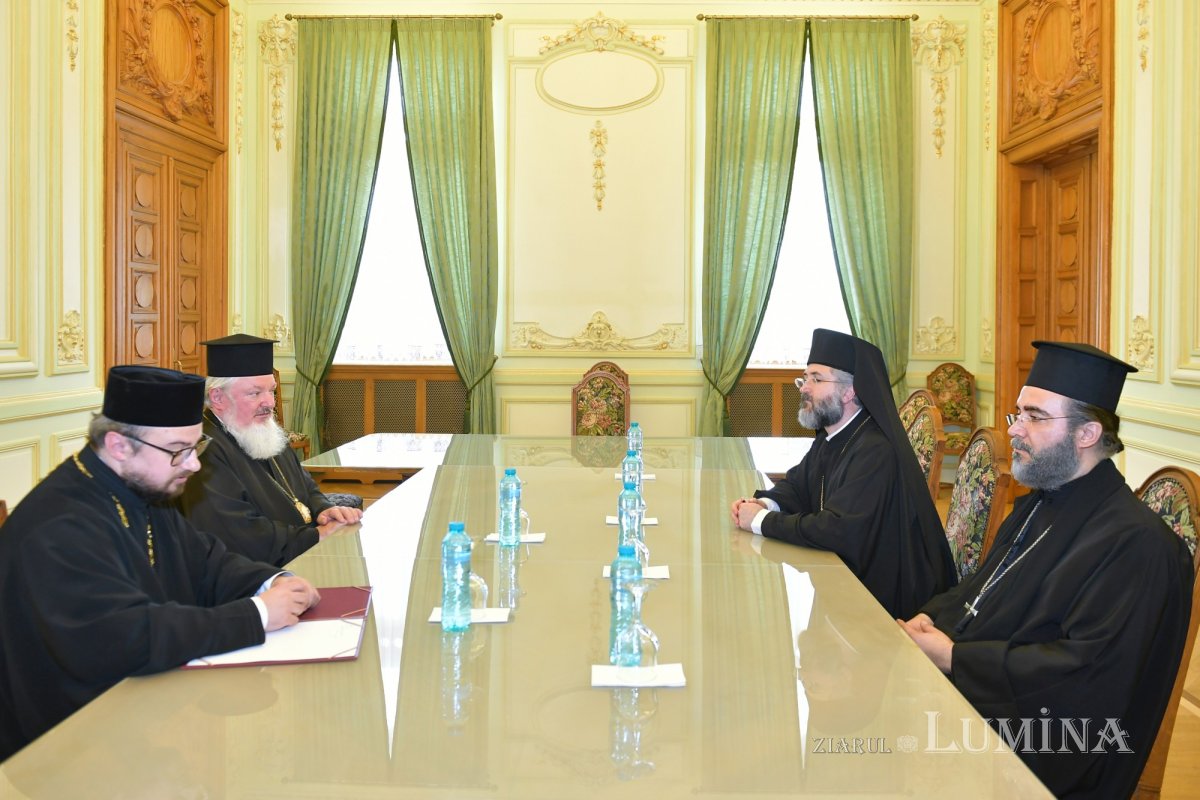 Oaspeți din Patriarhia Antiohiei în vizită la București 335824