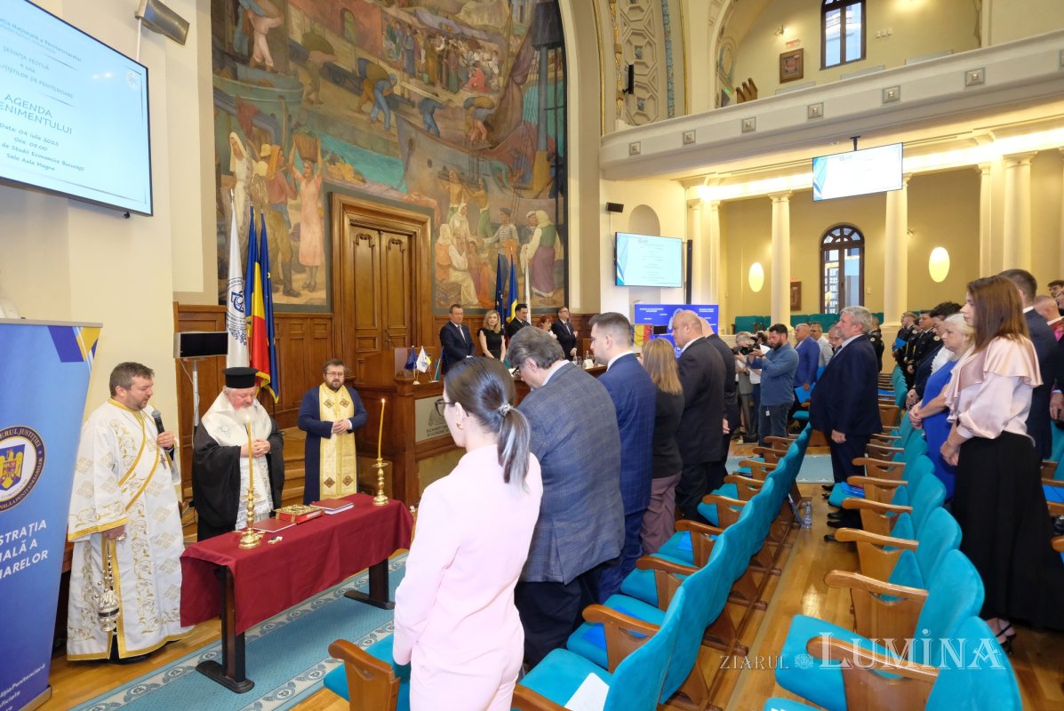 Ziua polițistului de penitenciare marcată la ASE și pe Colina Patriarhiei 336218