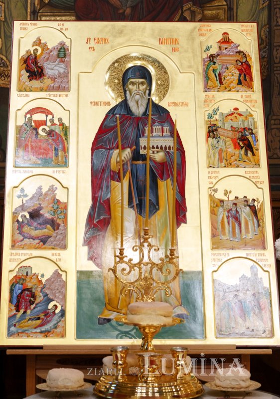 Slujba Privegherii în cinstea Aducerii moaștelor Sfântului Cuvios Dimitrie cel Nou la București 336785