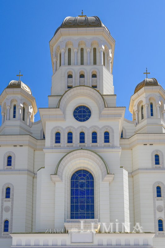 Ultimele lucrări premergătoare slujbei de sfințire pe șantierul Catedralei Naționale 340864