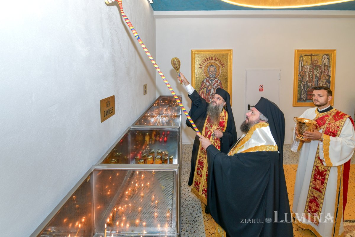 Noile lucrări de la Mănăstirea Caraiman au primit veșmântul harului 341594