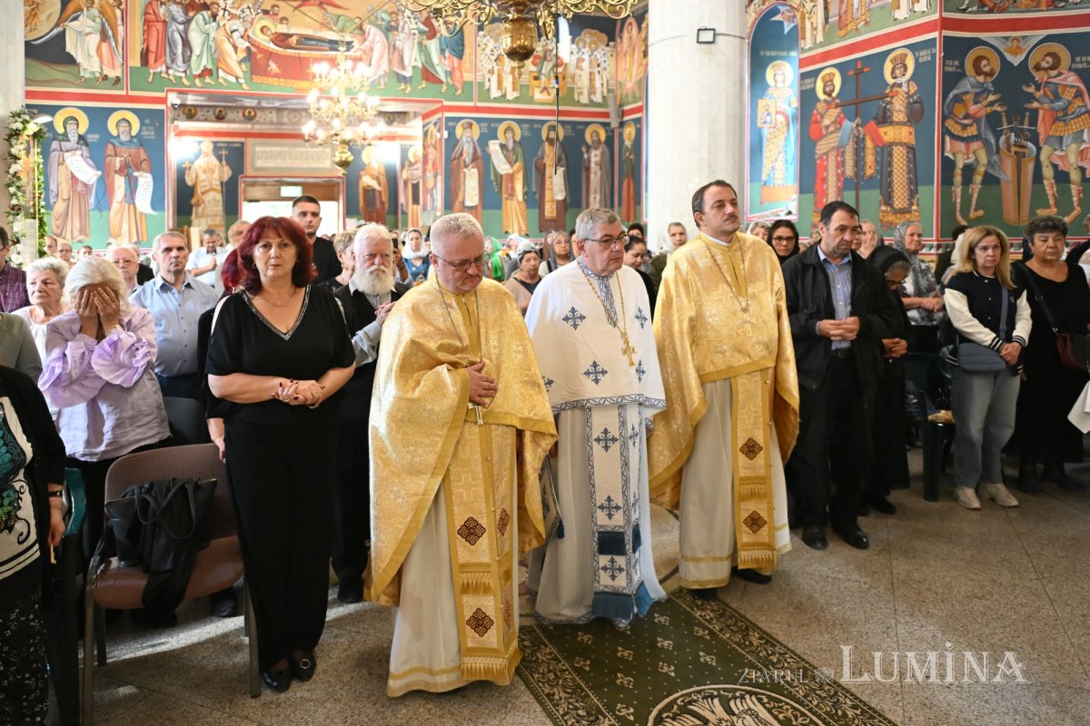 Sfântul Mare Mucenic Eustație și familia sa, prăznuiți în Capitală 342127