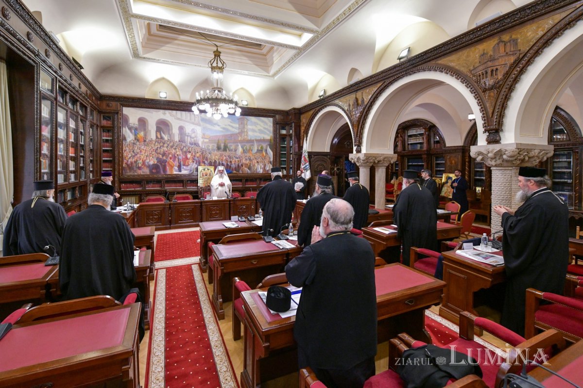 Ședință de lucru a Sinodului Mitropoliei Munteniei și Dobrogei 342327