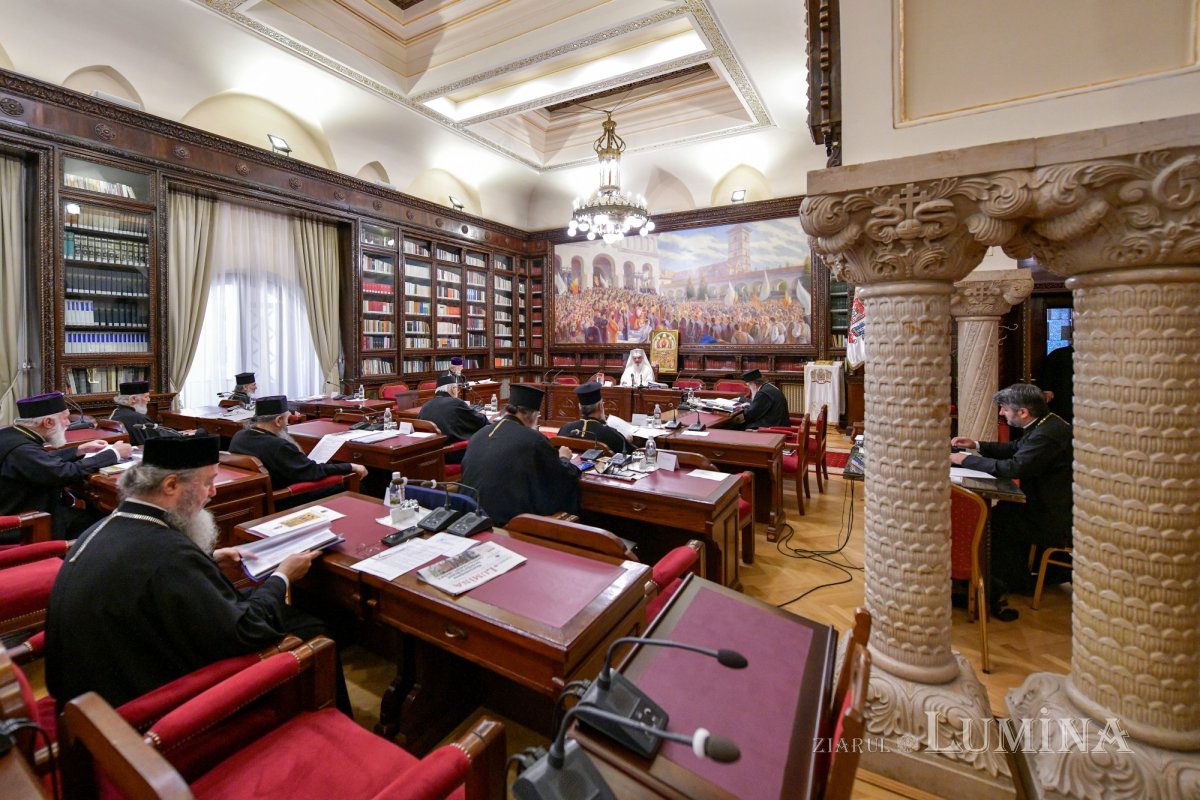 Ședință de lucru a Sinodului Mitropoliei Munteniei și Dobrogei 342331