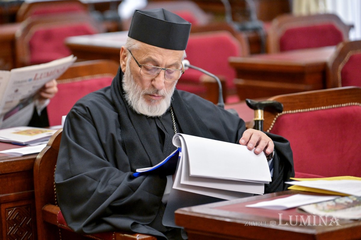 Ședință de lucru a Sinodului Mitropoliei Munteniei și Dobrogei 342332