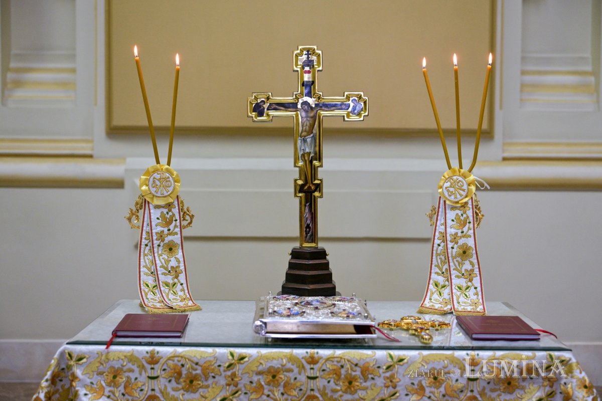 Moment festiv în Sala „Europa Christiana” a Palatului Patriarhiei 342895