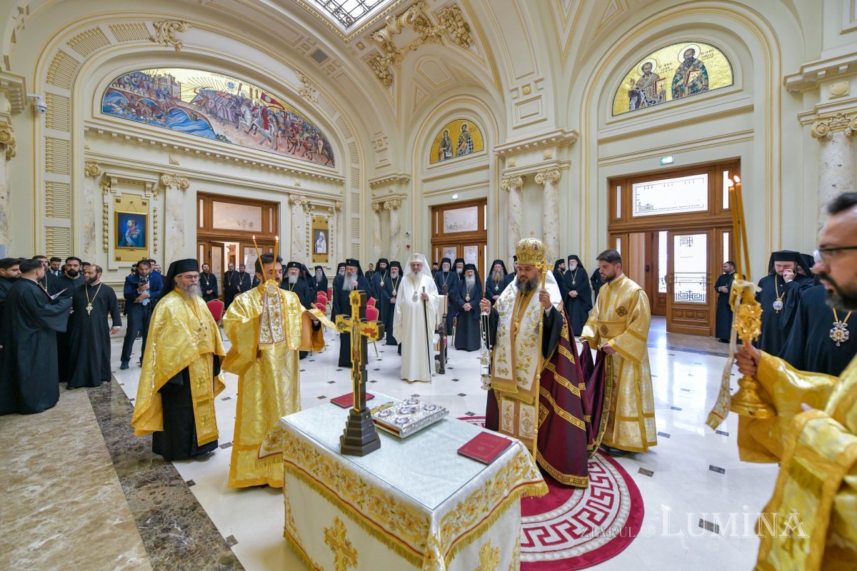 Moment festiv în Sala „Europa Christiana” a Palatului Patriarhiei 342897