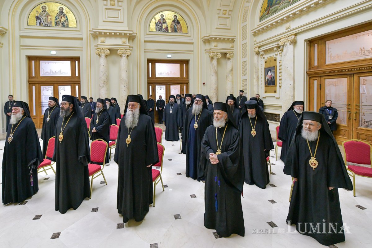 Moment festiv în Sala „Europa Christiana” a Palatului Patriarhiei 342901