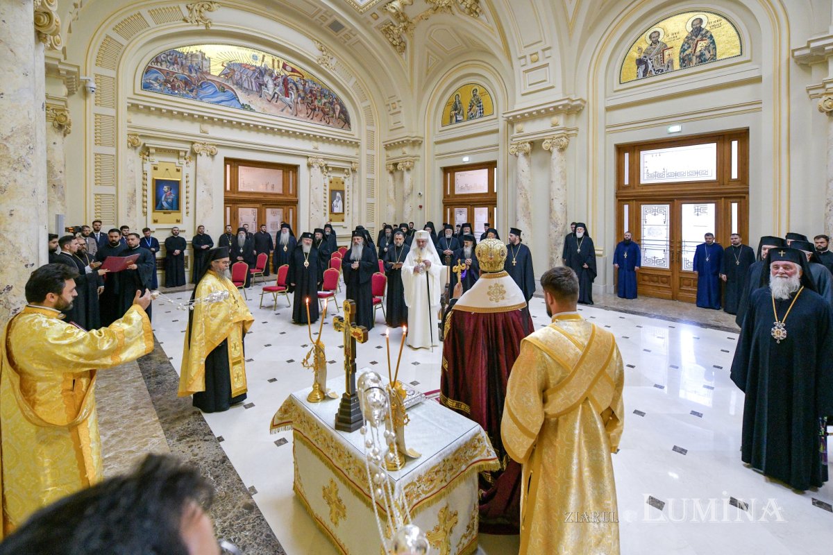 Moment festiv în Sala „Europa Christiana” a Palatului Patriarhiei 342903