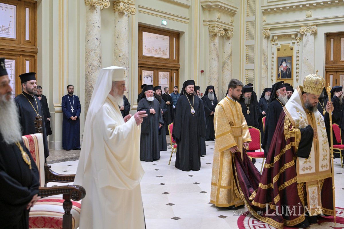 Moment festiv în Sala „Europa Christiana” a Palatului Patriarhiei 342907