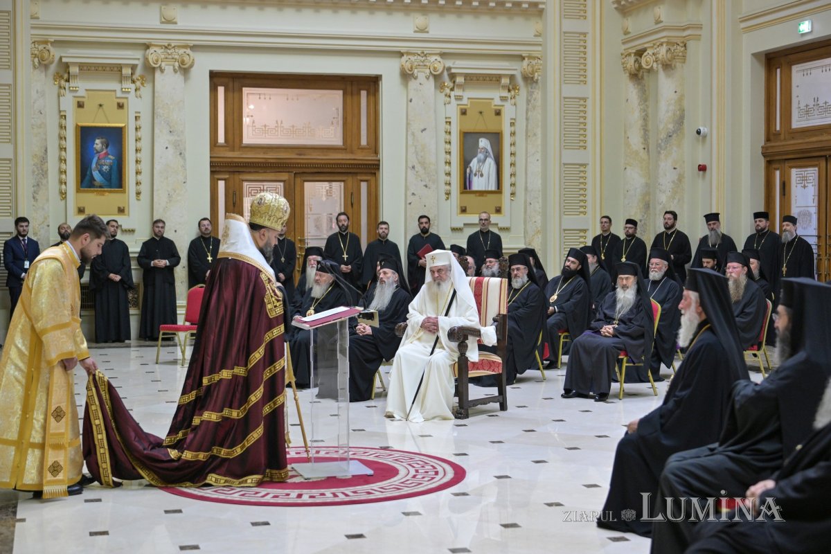 Moment festiv în Sala „Europa Christiana” a Palatului Patriarhiei 342911