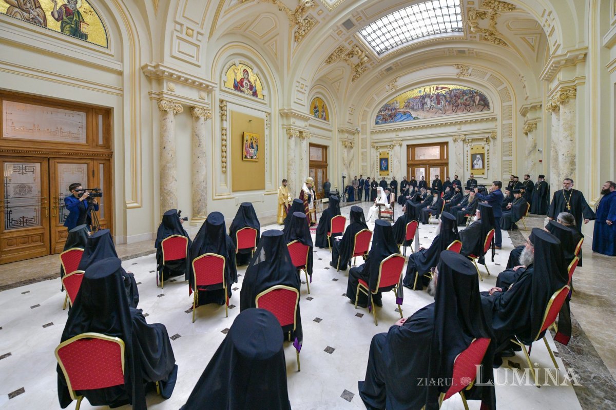 Moment festiv în Sala „Europa Christiana” a Palatului Patriarhiei 342912