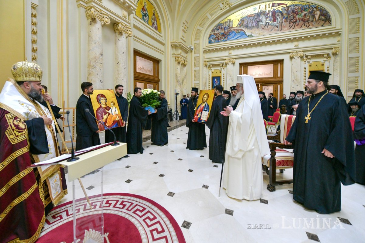 Moment festiv în Sala „Europa Christiana” a Palatului Patriarhiei 342915