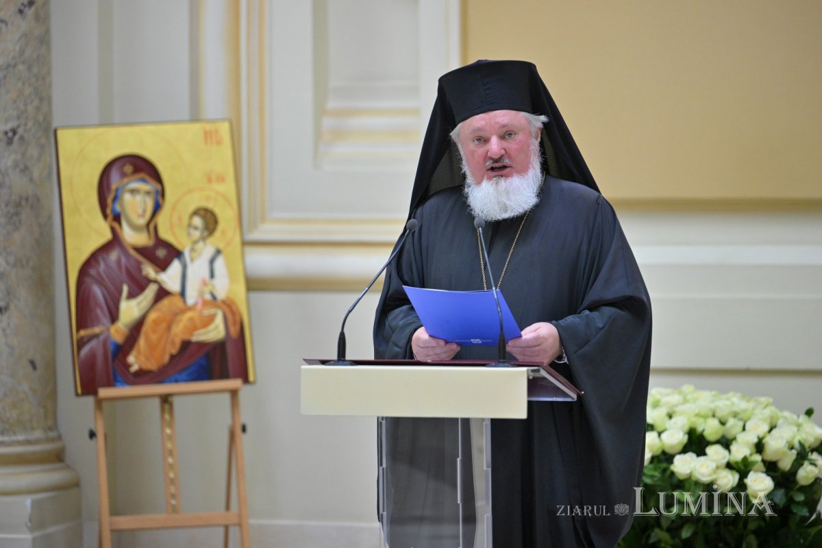 Moment festiv în Sala „Europa Christiana” a Palatului Patriarhiei 342916