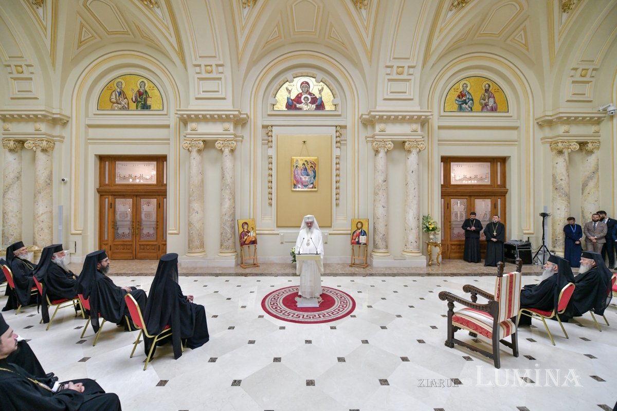 Moment festiv în Sala „Europa Christiana” a Palatului Patriarhiei 342917