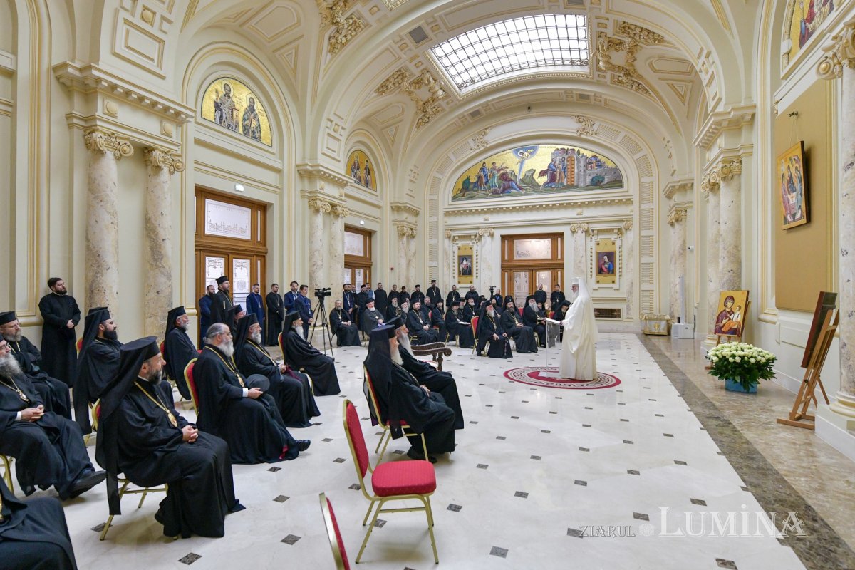 Moment festiv în Sala „Europa Christiana” a Palatului Patriarhiei 342919