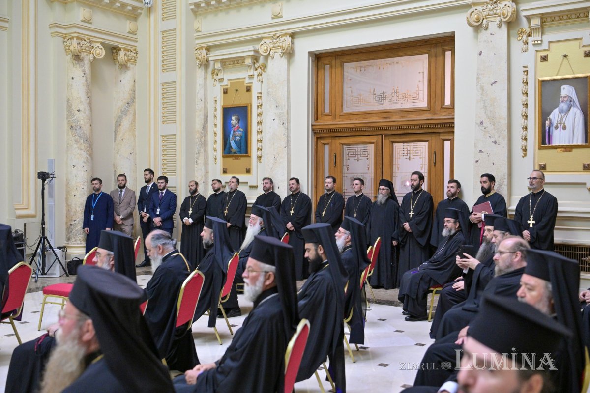 Moment festiv în Sala „Europa Christiana” a Palatului Patriarhiei 342920