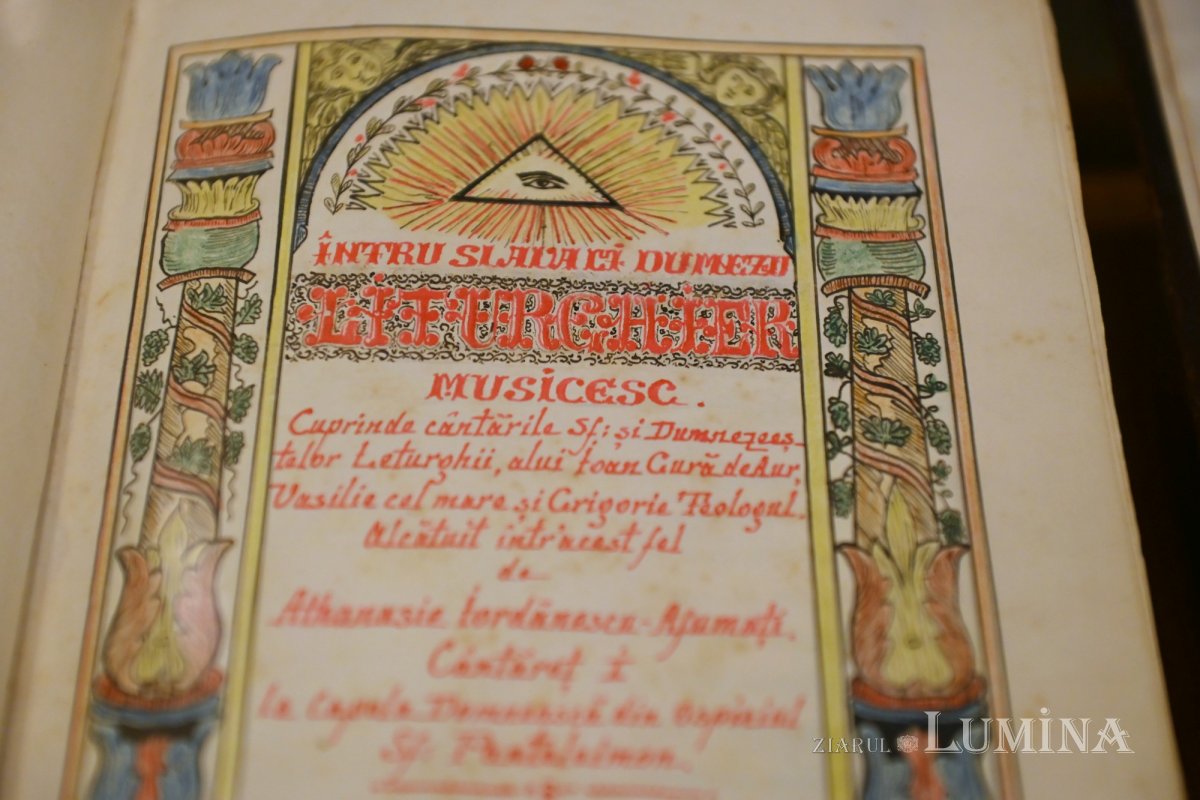 Vernisajul expoziției de partituri psaltice la Biblioteca Sfântului Sinod 342888