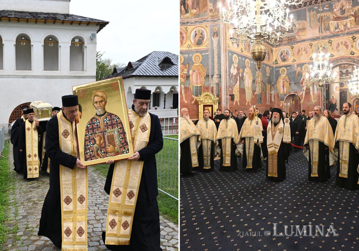 Primirea cinstitelor moaște ale Sfântului Preot Dumitru Stăniloae la Mănăstirea Cernica 343360
