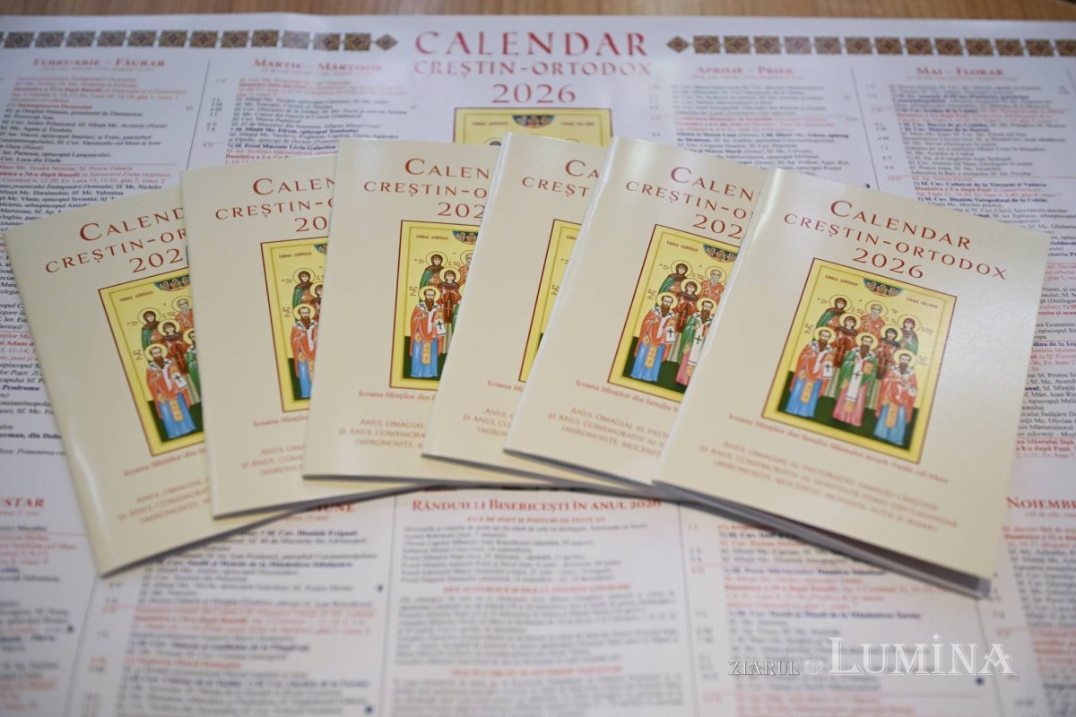 A apărut Calendarul creștin‑ortodox pentru 2026 344939