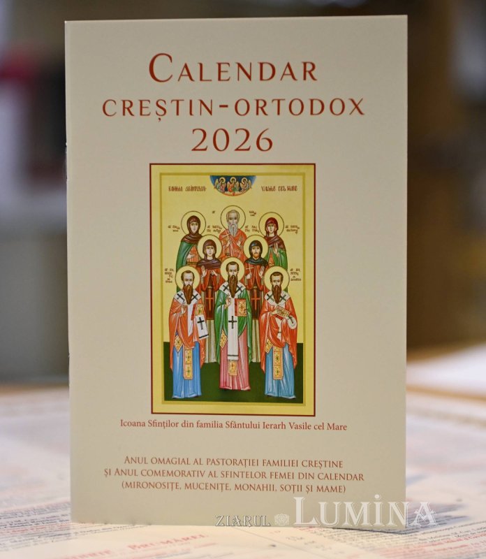 A apărut Calendarul creștin‑ortodox pentru 2026 344940