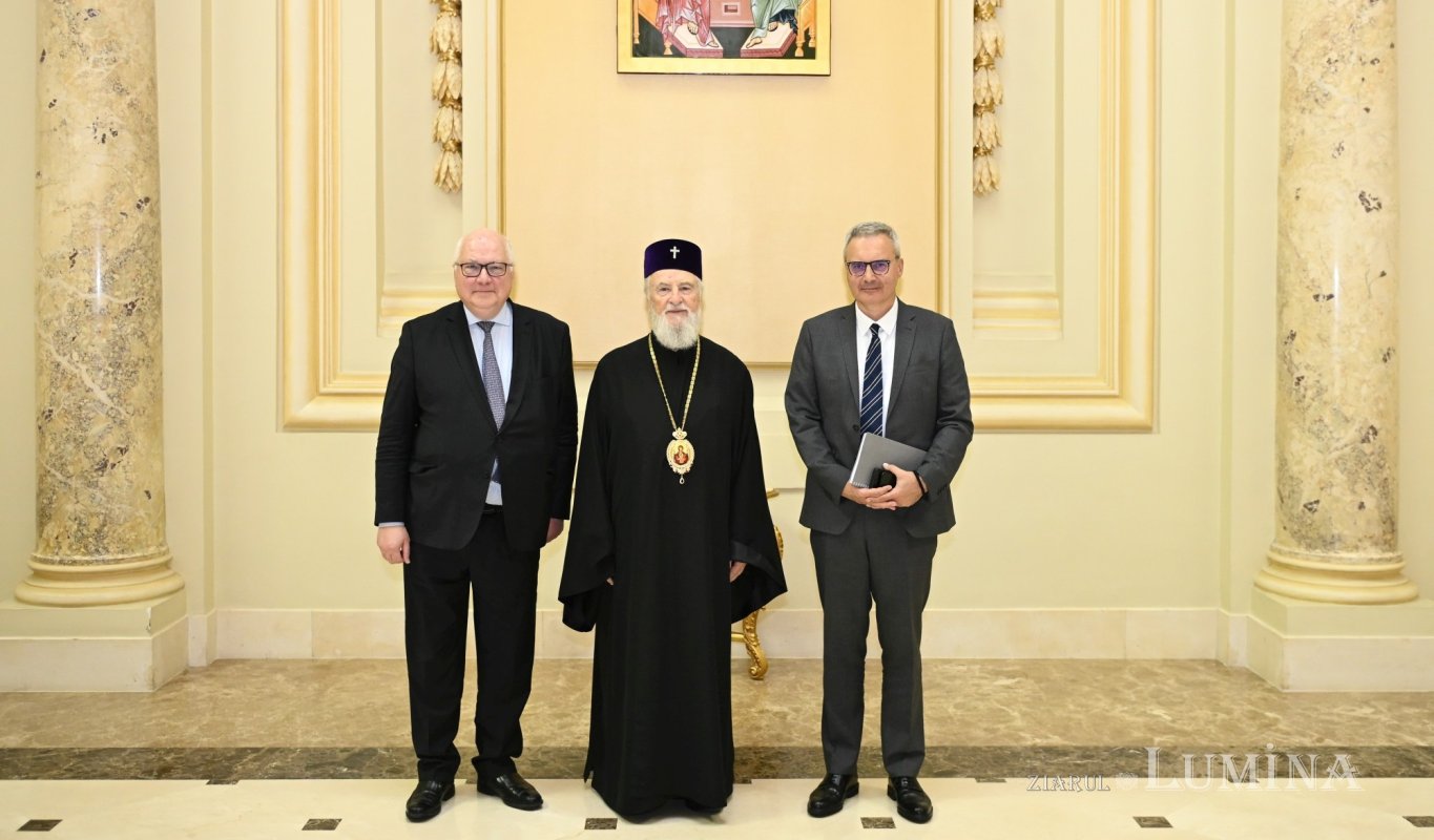 Oaspeți din Franța în vizită la Patriarhia Română 345578