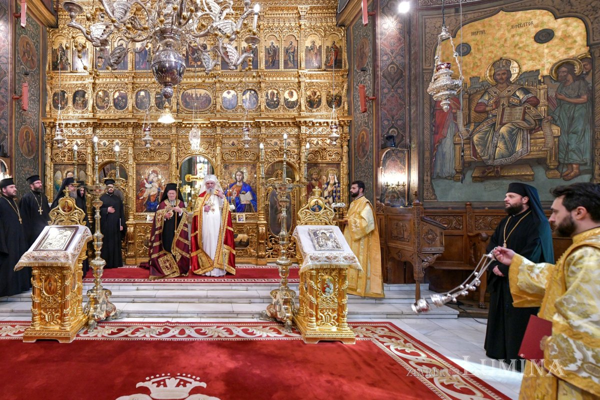 Primire cu fast liturgic la Catedrala Patriarhală din București 345721
