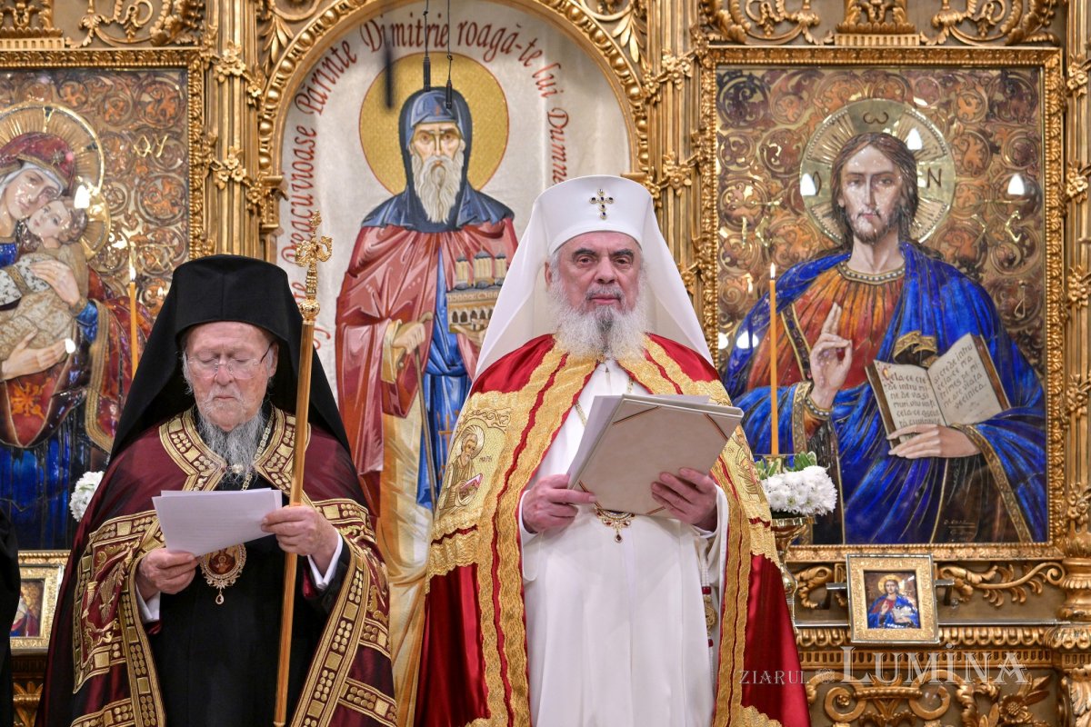Primire cu fast liturgic la Catedrala Patriarhală din București 345731