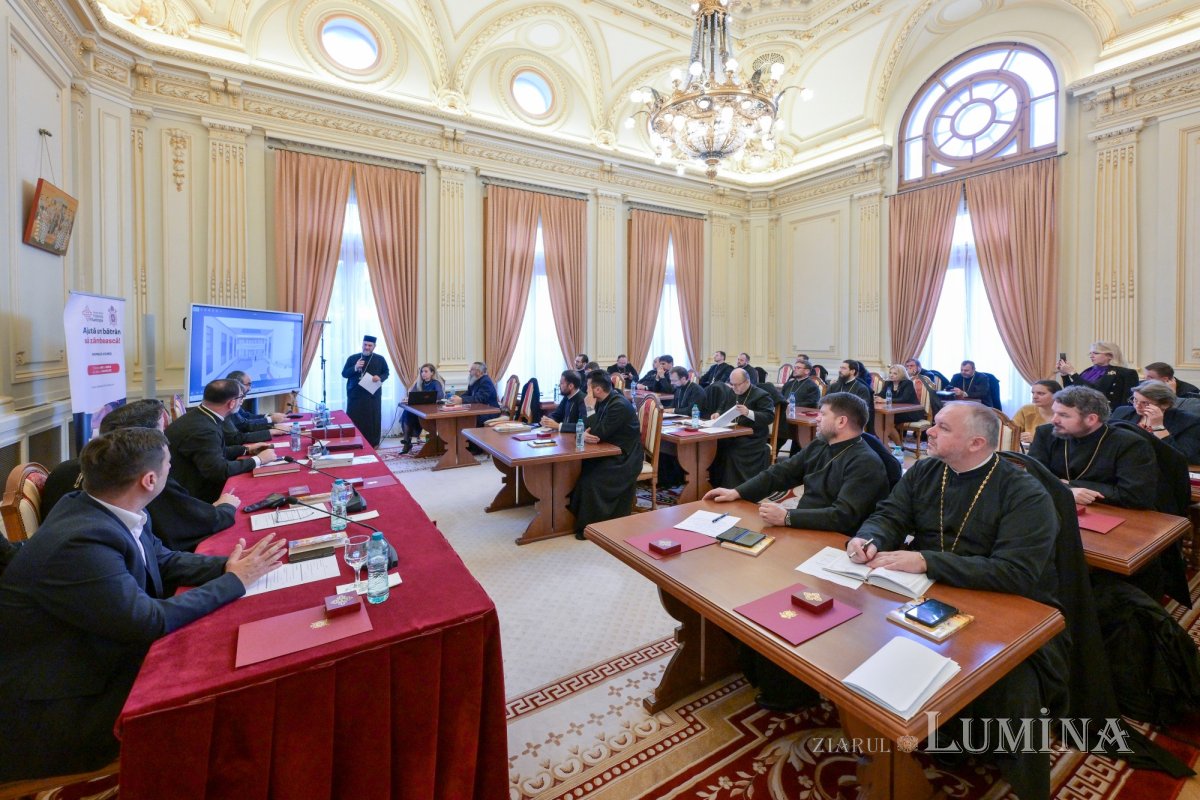 Patriarhul României s-a întâlnit cu consilierii sectoarelor social-filantropice din Patriarhia Română 347911