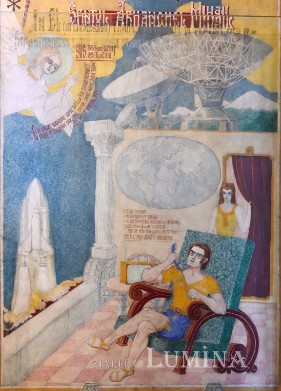 Biserica Drăgănescu. Lumile din „oglinda” Sfântului Cuvios Arsenie 348050