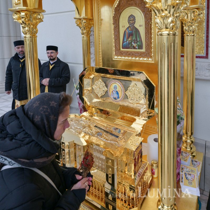 Prăznuire liturgică solemnă a Sfântului Apostol Andrei în București 349300