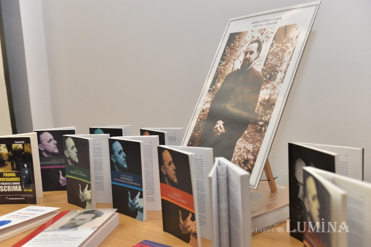 Arhimandritul Andrei Scrima omagiat  la Facultatea „Justinian Patriarhul” 349553