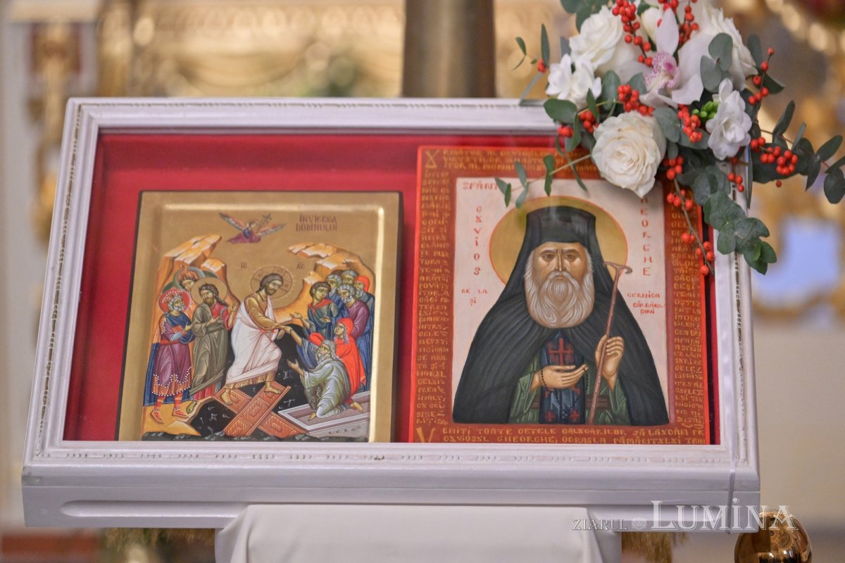 Prinos de cinstire Sfântului Cuvios Gheorghe de la Cernica și Căldărușani 349536