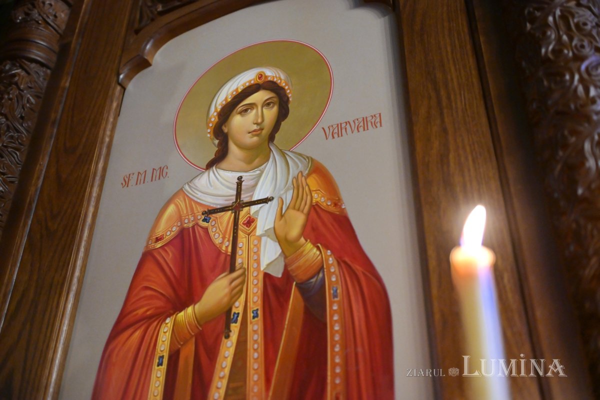 Sfințirea unei racle pentru moaștele Sfintei Mari Mucenițe Varvara 349665