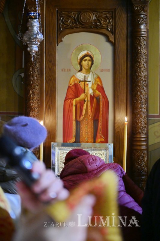 Sfințirea unei racle pentru moaștele Sfintei Mari Mucenițe Varvara 349672
